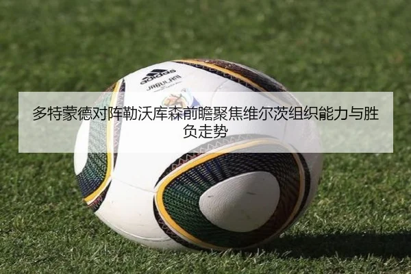 多特蒙德对阵勒沃库森前瞻聚焦维尔茨组织能力与胜负走势
